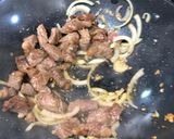 Foto langkah ke 3 dari resep Sapi lada hitam versi minimalis, menu valentine dinner.