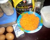 A picture of step 1 of Wholemeal carrot cake.