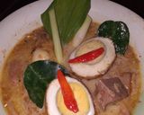 Foto langkah ke 5 dari resep Sambalgoreng Tewel Ikan Amping.