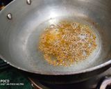 A picture of step 1 of Besan Mogra with Potatoes.
