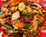รูปขั้นตอนการทำที่ 3 ของ Babi asam manis หมูผัดเปรี้ยวหวาน