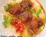 Hình bước làm 5 của món Cháo Sườn Sụn Hà Nội