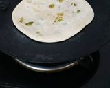 A picture of step 4 of Peas Coriander Parantha.