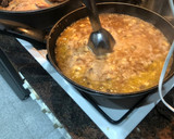 Foto del paso 8 de la receta: Chuletas de aguja en salsa con guarnición de champiñón al horno y arroz hervido con trufa rallada