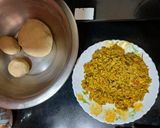 A picture of step 1 of Paneer Bhurji Paratha.