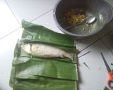Foto langkah ke 6 dari resep Pepes tahu ikan bandeng tanpa duri.