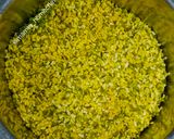 A picture of step 1 of Masala Dalwada with Chutney.