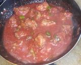 A picture of step 7 of Chicken Manchurian.
