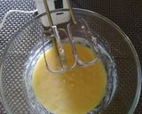A picture of step 2 of Zebra Cake (Eggless).