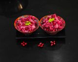 A picture of step 7 of Pomegranate Granita.