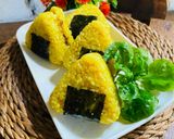 Foto langkah ke 6 dari resep Onigiri Nasi Kuning.