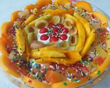 A picture of step 5 of No-bake fruit tart.