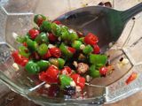 Omlet sambel matah