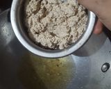 A picture of step 2 of Cashew nuts kernel star barfi.