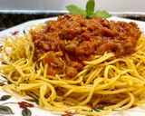 Foto del paso 8 de la receta Spaghettis picantes a la boloñesa sin gluten