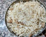 A picture of step 1 of Leftover rice cutlets.