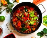 Hình bước làm 12 của món Mì xào giòn chay