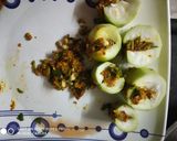 A picture of step 2 of Stuffed lauki ki sabji.