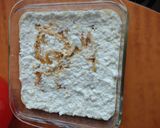 Foto del paso 5 de la receta: "Bizcochuelo" de coco y dulce de leche sin harina