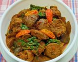 Foto langkah ke 5 dari resep Rica Rica Hati Ampela.