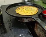 A picture of step 7 of Bogi festival puran poli(sweet) Dal vada, coffee.