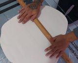 Foto del paso 3 de la receta: Pastel de fondant navideño