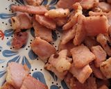 A picture of step 2 of Fluffy Eggs and Bacon.