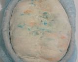 Foto langkah ke 12 dari resep Blue-Orange Sprinkles Sourdough Bread.
