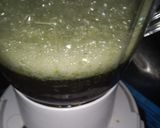 A picture of step 1 of Mint Shikanji.