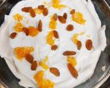 A picture of step 5 of Easy Biscuits orange Trifle.