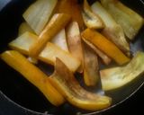 Foto del paso 2 de la receta: Vegetales asados con salsa cremosa...🤔😋😐