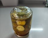 Foto del paso 7 de la receta Pepinillos en vinagre con hierbas frescas