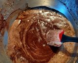 Une image de l'étape 5 de Bûche chocolat insert poire.