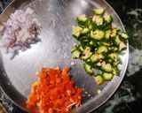 A picture of step 1 of Bitter gourd Omelette.
