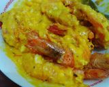 Foto langkah ke 6 dari resep Udang Saos Telor Asin 👍.