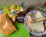 Foto langkah ke 1 dari resep Roti Tawar Krispi isi Coklat.