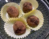 A picture of step 3 of Choco walnut Truffle.