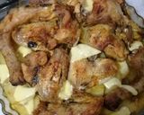 صورة لخطوة 2 من وصفة صنية دجاج وابطاطا🍗🍖