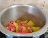 A picture of step 5 of Tomato Potato Curry with Panch Phoran.