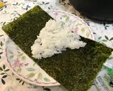 Foto langkah ke 8 dari resep Temaki sushi - Handmade Sushi hand roll 🌯.