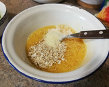 Foto del paso 3 de la receta: Tortilla de puerro con jamón york