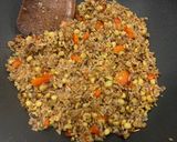 รูปขั้นตอนการทำที่ 3 ของ ข้าวหมกไก่แบบผัด สูตรน้ำตาลต่ำ