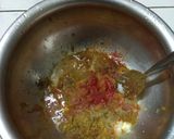A picture of step 1 of Seekh Kabab (Traditional process).
