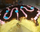Foto langkah ke 8 dari resep Cake birth Day simple 2 telur.