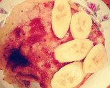Foto del paso 4 de la receta: Pancakes con fruta, idea fácil para el desayuno!!!