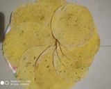 A picture of step 3 of Dal Dhokli.