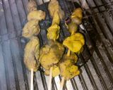Foto langkah ke 6 dari resep Sate Ati Ampela bumbu kuning.