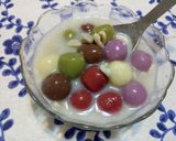 五彩糯米豆腐湯圓的食譜步驟7照片
