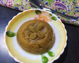 A picture of step 4 of Rajgira Halwa / Amaranth flour Halwa.