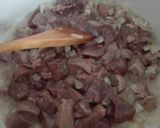 Zöldborsós, májas rizottó recept fázis 2 fotója
